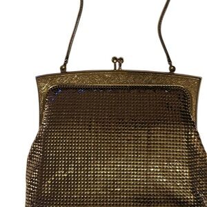 Glomesh vintage gold branded ladies evening handbag.